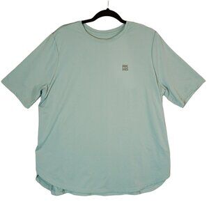 Duluth Trading Co. Alaskan Hardgear Light Aqua Short Sleeve Tee